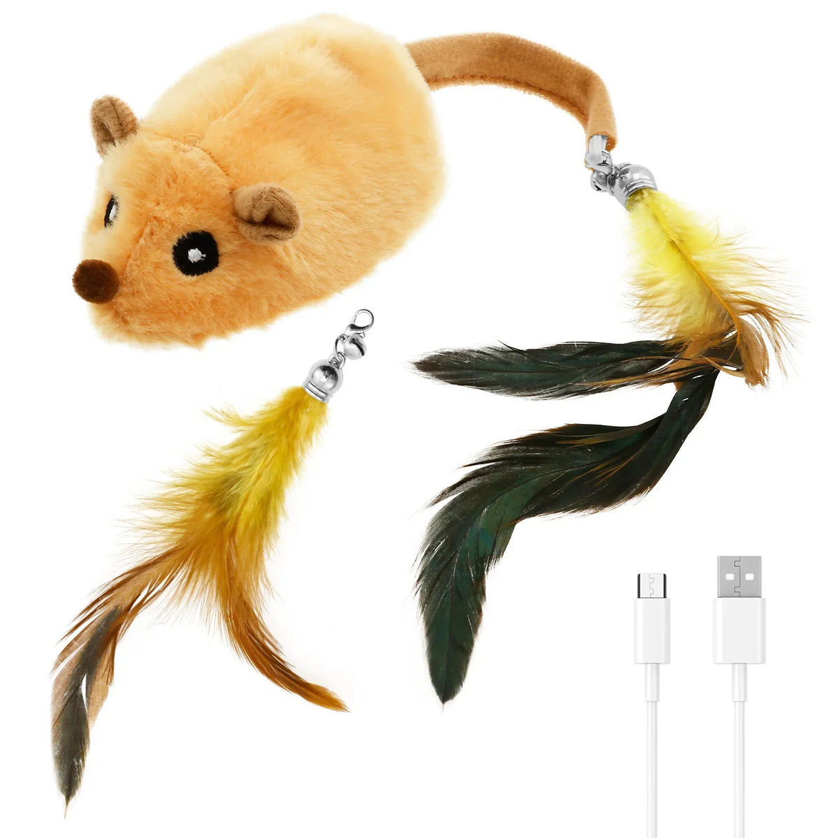 Rechargeable LED Moving Mouse Cat Toy - view 7