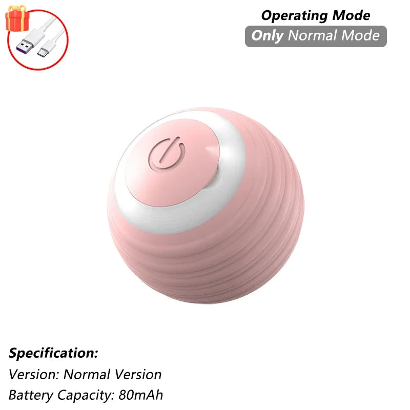 Rechargeable Smart Rolling Ball Cat Toy with Tail - view 17