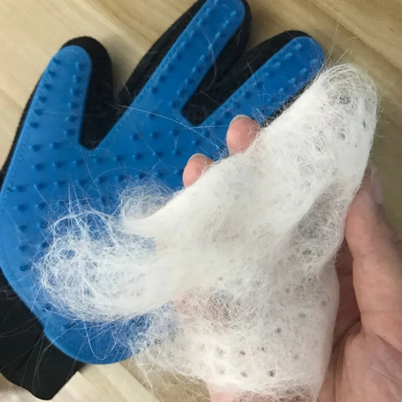 Rubber Grooming Glove Brush for Cats and Dogs - view 3