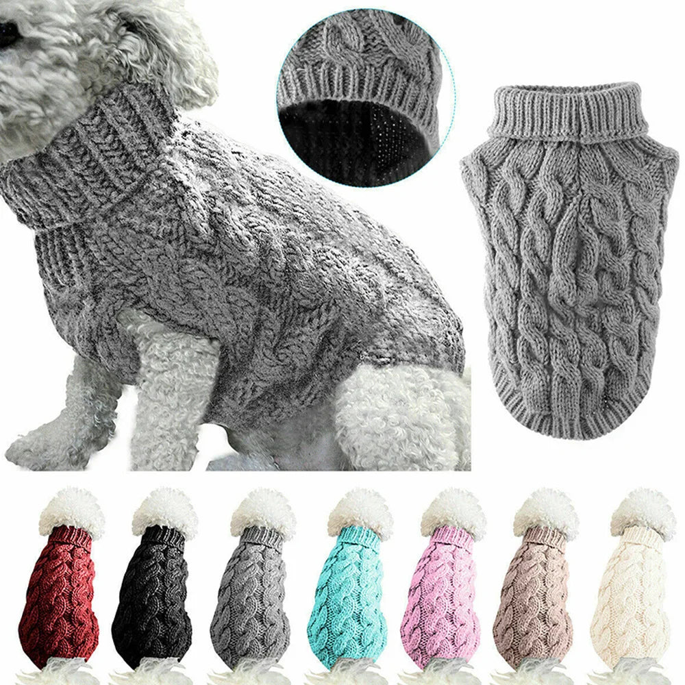 Cable Knit Sweater for Small Dogs - view 2