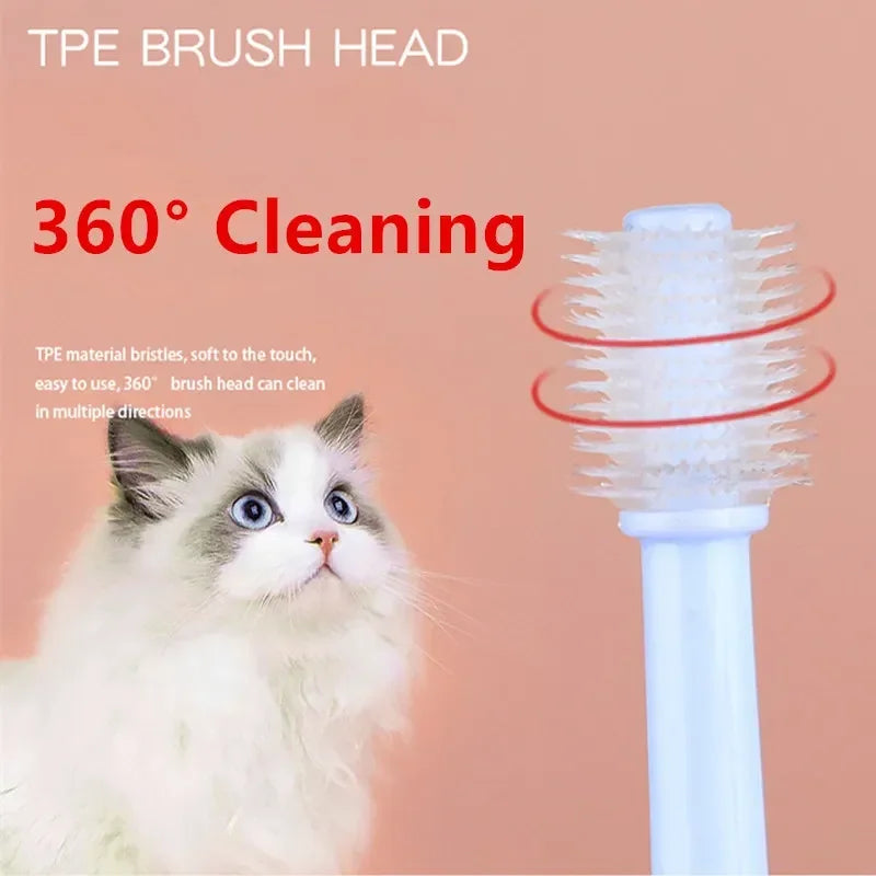 Soft Bristle Cat Toothbrush for Dental Care - view 3