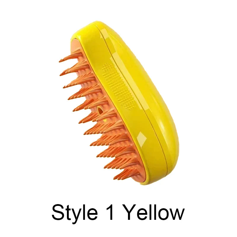 Rotating 3-in-1 Steam Grooming Brush for Cats - view 11