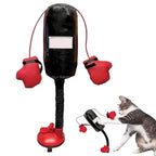 Cat Punching Bag Toy with Suction Cup