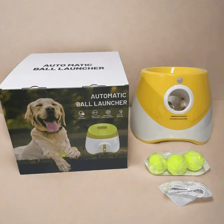 Rechargeable Automatic Tennis Ball Launcher Dog Toy - view 10