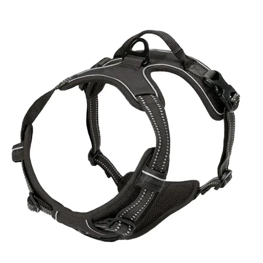 Leather Dog Collar, Harness and Leash Set - view 10