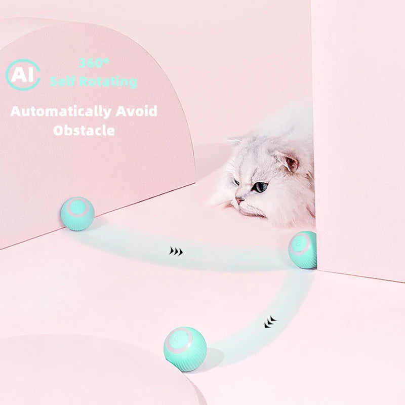 Automatic Rolling Smart Cat Ball Toy